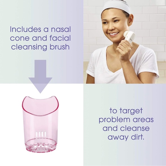 Conair True Glow Women’s Warm Steam Moisturizing Mist Facial Care Sauna System - Picture 6 of 10